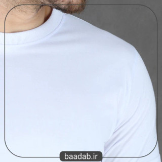 تیشرت سفید پنبه