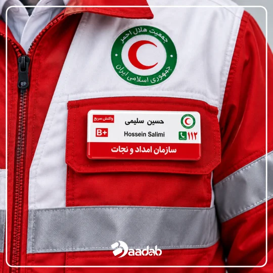 اتیکت هلال احمر